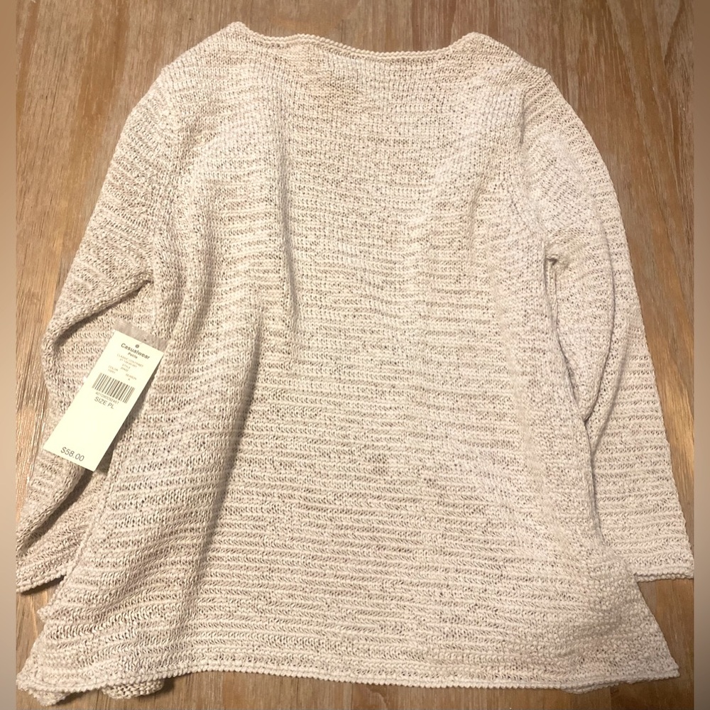 Valerie Steven’s Open-Front Sweater (NWT) - Picture 6 of 6